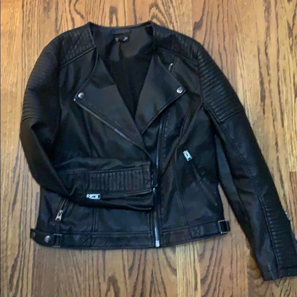 Topshop vegan leather Moto Jacket